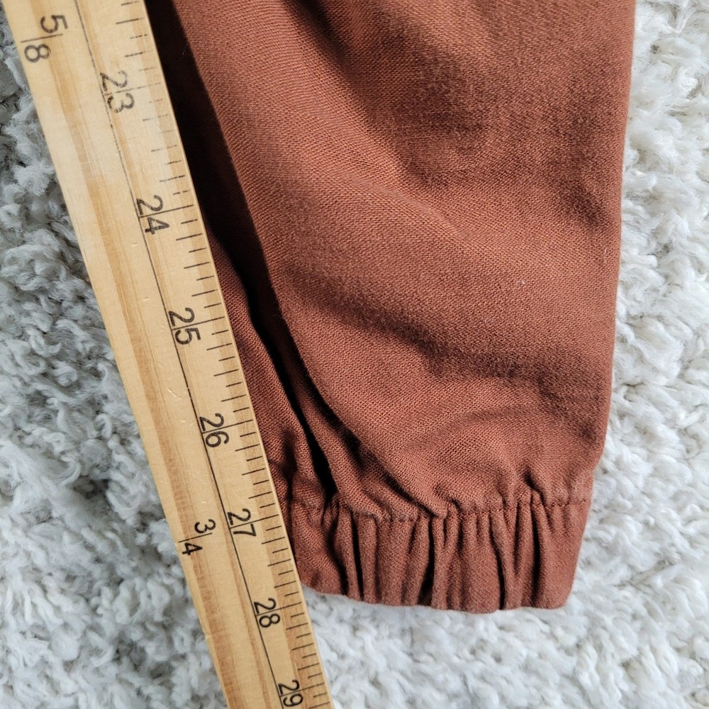 REI Co-op Wallace Lake Jogger Pants Womens 0 Rust Brown Excellent Hiking Outdoor - Picture 8 of 14